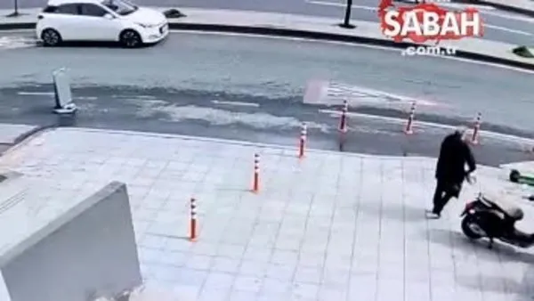 İstanbul Şişli'de kaldırımda tam 100 bin lira bulan kişi cebine koyup yola devam etti | Video