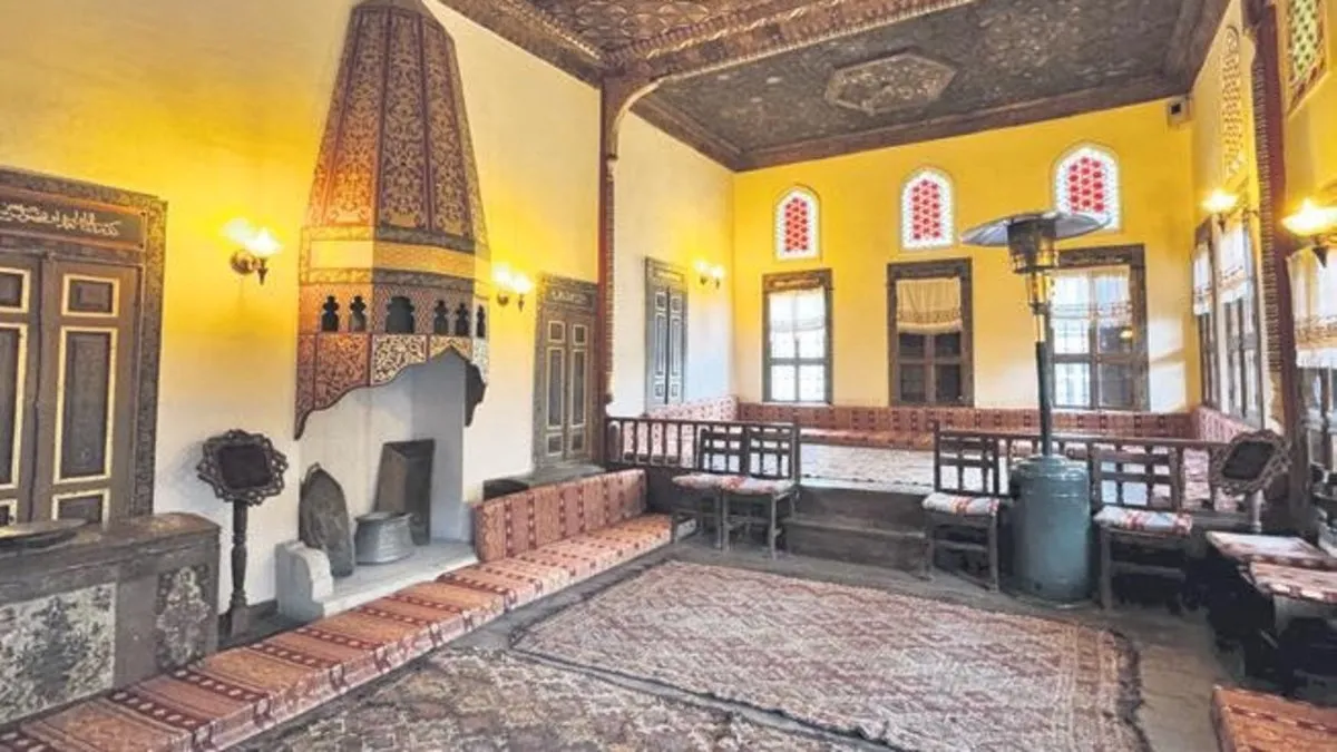 Tarihi taş konakta Türk kültürü tanıtılıyor Tarihi taş konakta Türk kültürü tanıtılıyor