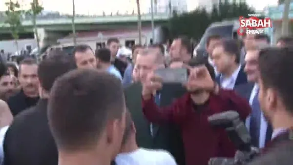 Başkan Erdoğan Zeytinburnu'nda vatandaşlarla sohbet etti