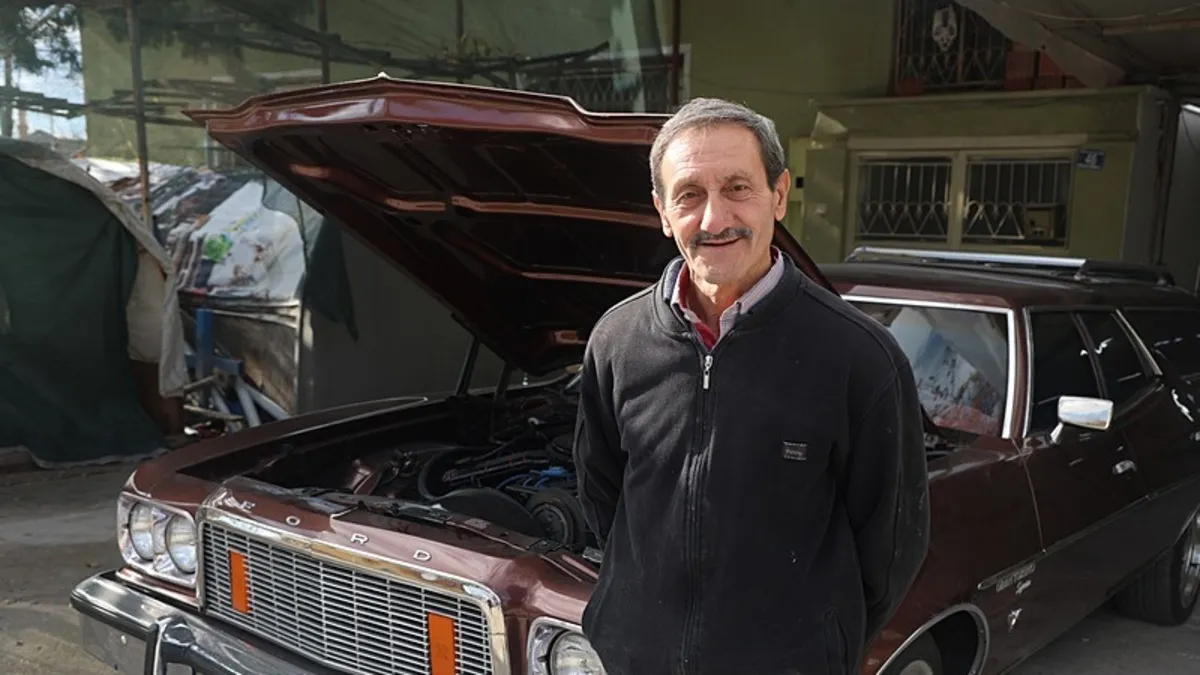 Bu serada klasik otomobil yetişiyor! "Bu işi Türkiye'de yapacak usta yok…"