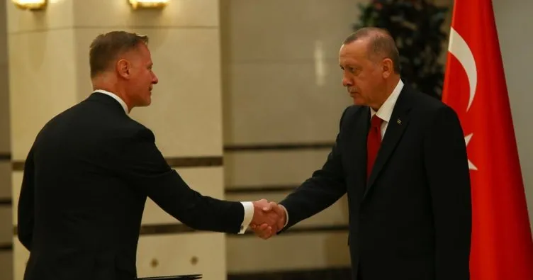 Başkan Erdoğan, Finlandiya Büyükelçisini kabul etti