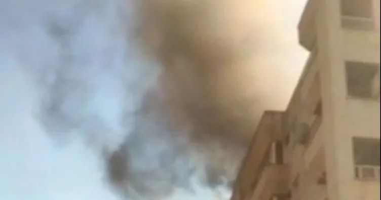 Kızıltepe’de yangının dumanı gökyüzünü kapladı