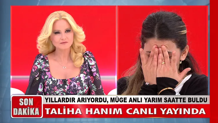 Bir Müge Anlı klasiği: 30 yıl sonra görmediği annesine dakikalar içinde kavuştu!