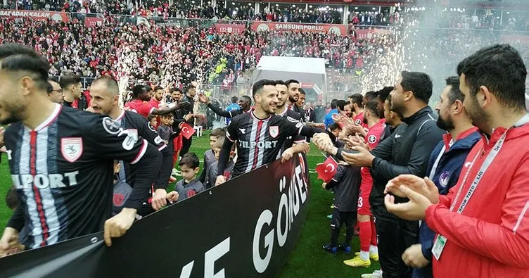 Samsunspor 1. Lig’de şampiyonluğu garantiledi!