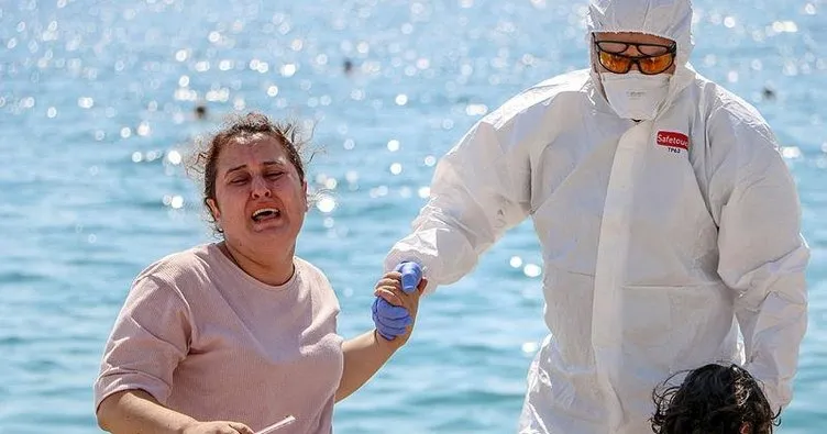 Konyaaltı Sahili’nde ’Ölmek istemiyorum’ diye ağlayan kadın, psikolojik tedavi görecek