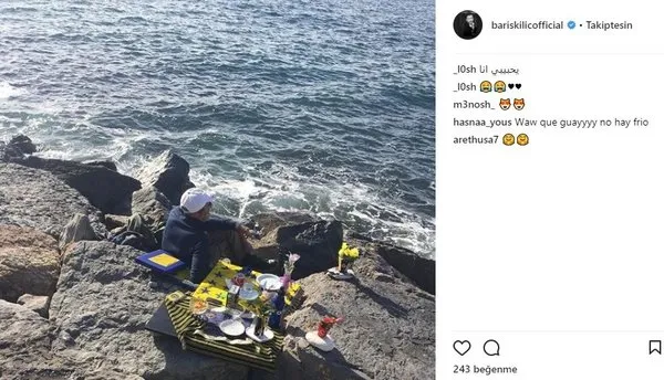 Ünlü isimlerin Instagram paylaşımları (04.12.2017)
