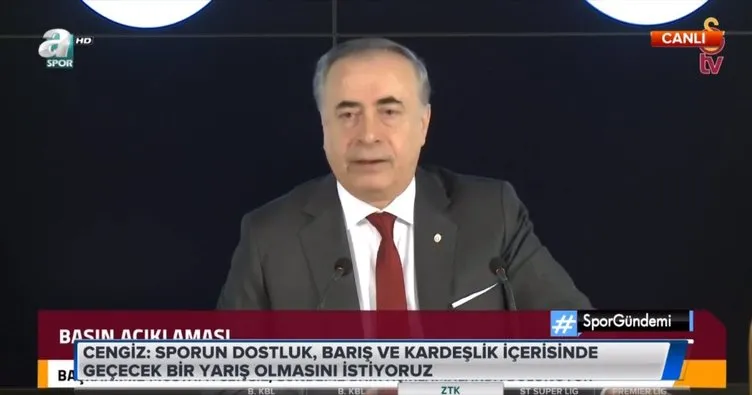 Galatasaray Başkanı Mustafa Cengiz gündeme dair konuştu!