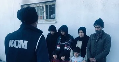 Ayvalık’ta 8 düzensiz göçmen ve 2 insan kaçakçısı yakalandı #balikesir