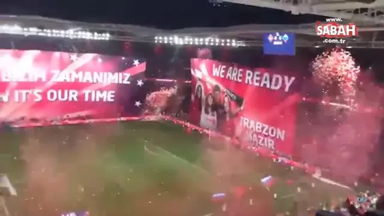 Trabzon'da muhteşem koreografi