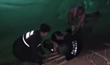 Sulama kanalına düşen otomobildeki sürücü öldü #adana