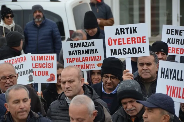 Ankara’da kooperatif skandalı: Ev hayali yarım kalan vatandaşlar isyan etti!