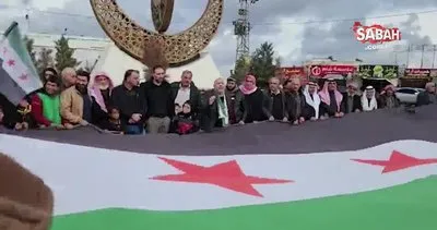 Suriyelilerden operasyona tam destek! | Video