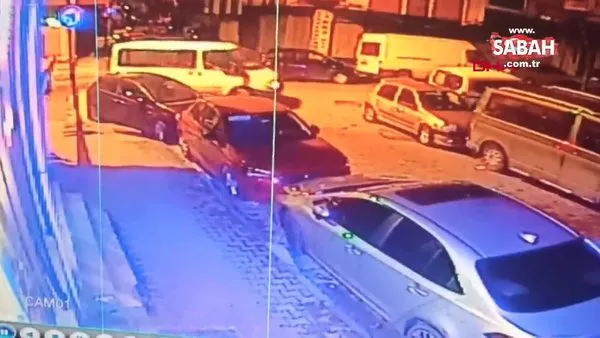 Yüz yüze geldiği hırsızları paspas sopası ile kovaladı | Video