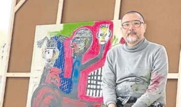 Duygularını tuvale yansıttı