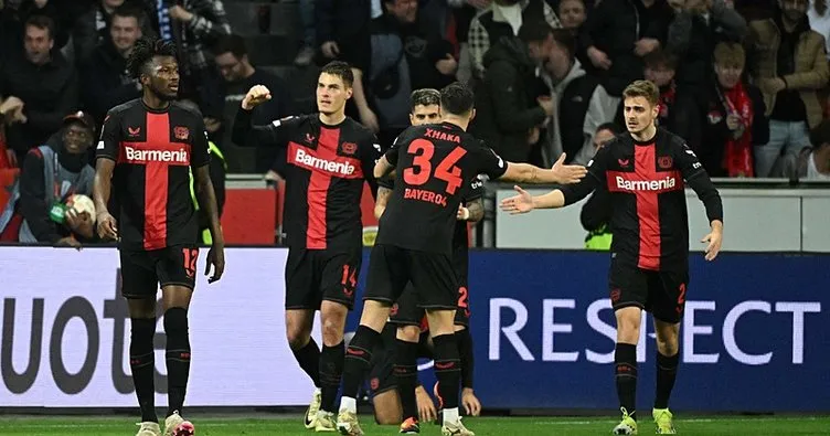 Bundesliga’da lider Bayer Leverkusen, galibiyet serisini 7 maça çıkardı