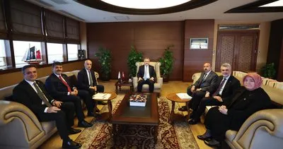 Kahramanmaraş heyeti başkentte Bakan Bak ve Tunç ile bir araya geldi #ankara