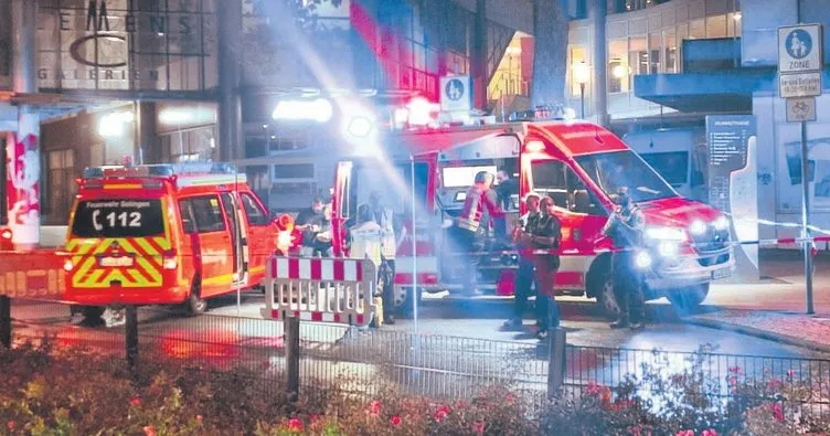 Solingen’de terör şoku