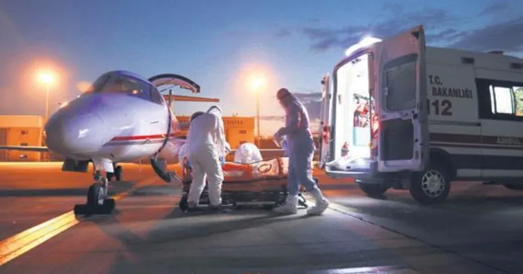 Sudan’dan uçakla Türkiye’ye getirildi