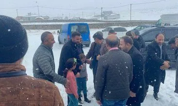 AK Parti Ardahan İl Başkanı köylüleri ziyaret etti #ardahan