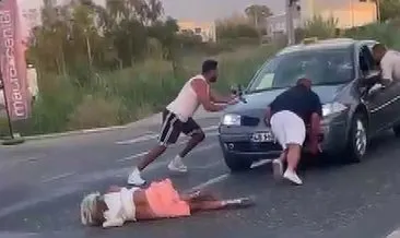 Görüntüler Muğla’da kaydedildi: İngiliz kadın kabusu yaşadı! Önce çarptı sonra ezmeye çalıştı! #mugla
