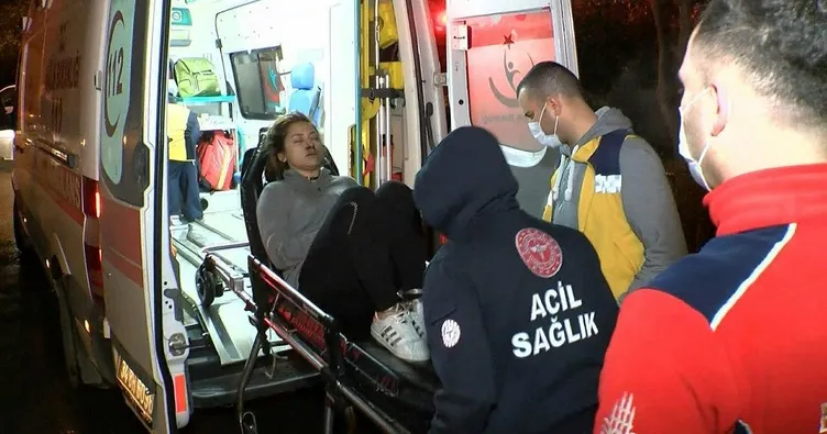 Darp etti, bağladı, evi ateşe verdi