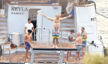 Dünyaca İngiliz şarkıcı Robbie Williams’ın Datça çıkarması