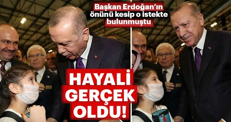 Cemre Yılmaz’ın hayali gerçek oldu! Başkan Erdoğan’dan önünü kesip o istekte bulunmuştu....