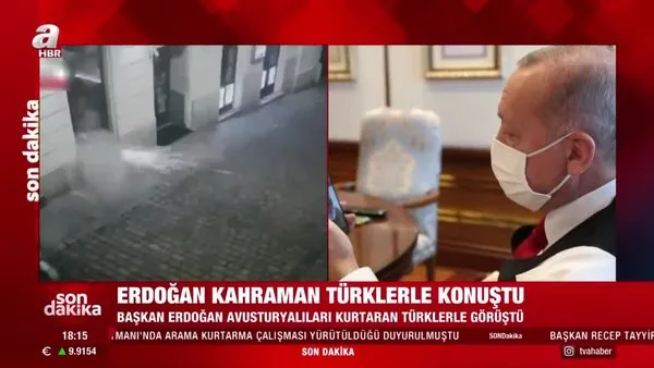 Başkan Erdoğan Avusturya'daki kahraman Türklerle görüştü | Video