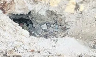 6 teröristin öldürüldüğü o mağarayı inceledi