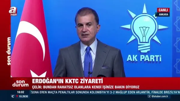 AK Parti Sözcüsü Ömer Çelik, Merkez Karar ve Yönetim Kurulu sonrası önemli açıklamalar
