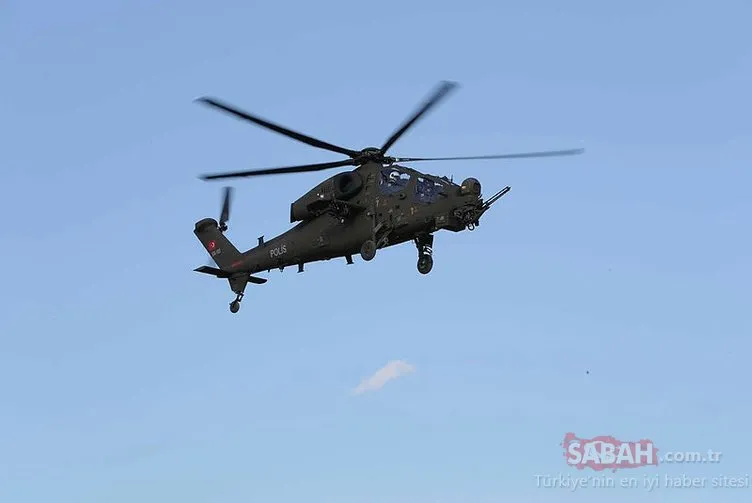 Yeni Atak helikopterleri Emniyet Genel Müdürlüğü’ne teslim edildi