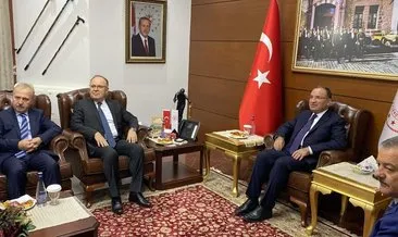 Adalet Bakanı Bozdağ, Zonguldak Valiliğini ziyaret etti