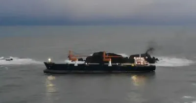 Son dakika: İstanbul Riva’da karaya oturan gemini gün ağarınca böyle görüntülendi | Video