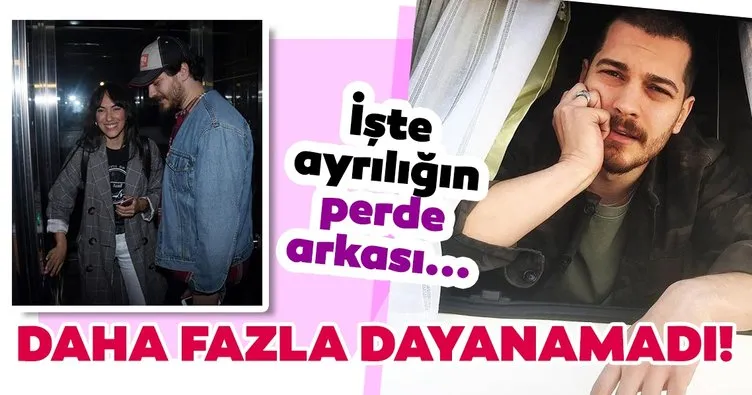 Magazin gündemine son dakika düşen ayrılık haberi: Yakışıklı oyuncu Çağatay Ulusoy ile Duygu Sarışın aşkı bitti mi?