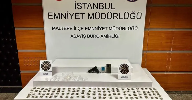 Satışa hazır uyuşturucularla suçüstü yakaladılar