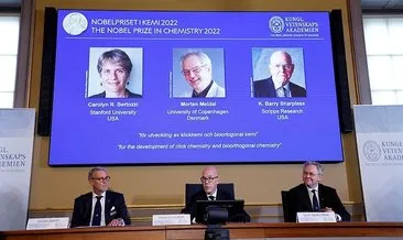 2022 Nobel Kimya Ödülü’nü 3 kişi paylaştı