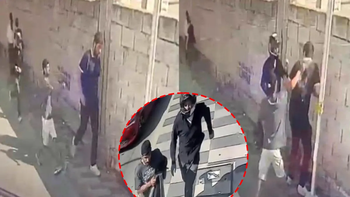 Mersin'de gasp olayı sonrası polis ekipleri inceleme yapıyor