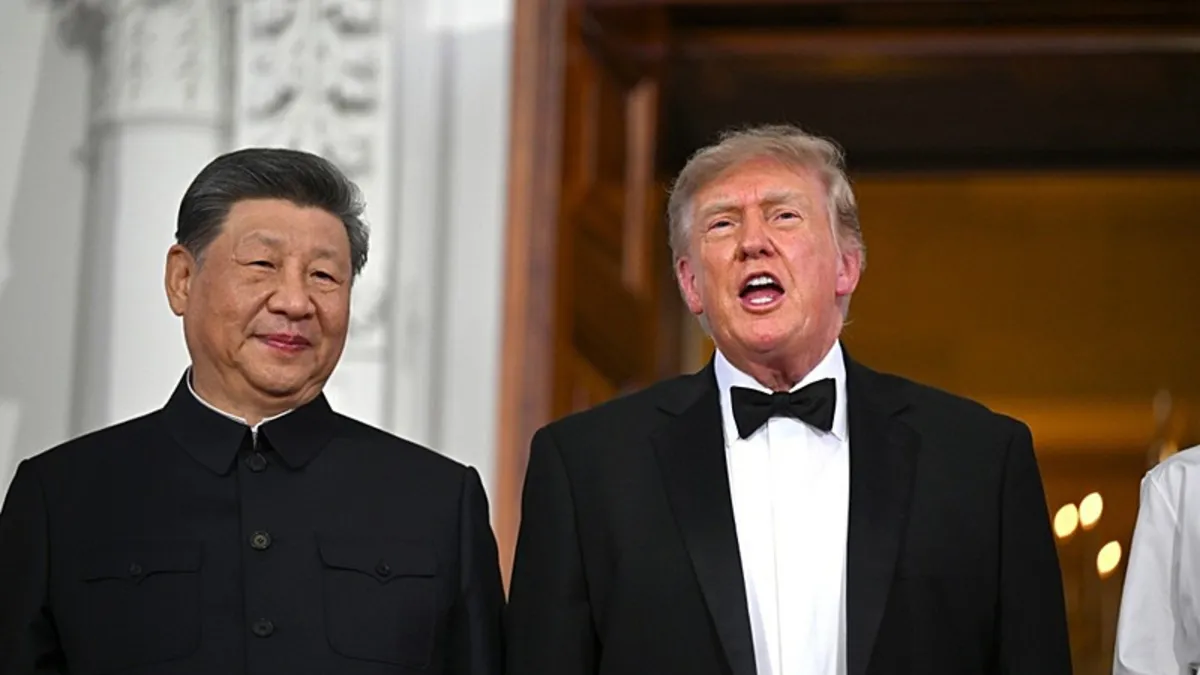 Trump, Çin Devlet Başkanı Şi'yi çay partisinde ağırladı: "Harika ilerlemeler kaydettik"