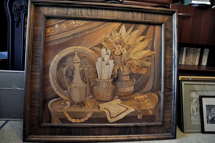 Rus ressam, marküteri sanatıyla Kur'an'dan 20 ayeti tablolaÅtırdı