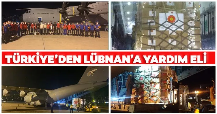 Son dakika: Lübnan’a tıbbi malzeme ve AFAD personelini taşıyan yardım uçağı gönderildi