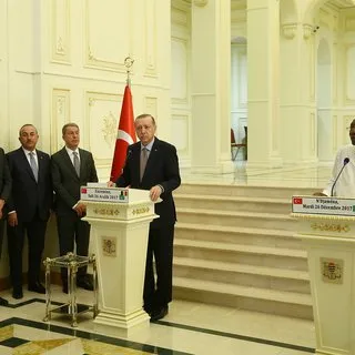 Cumhurbaşkanı Erdoğan Çad İş Forumu'nda konuştu