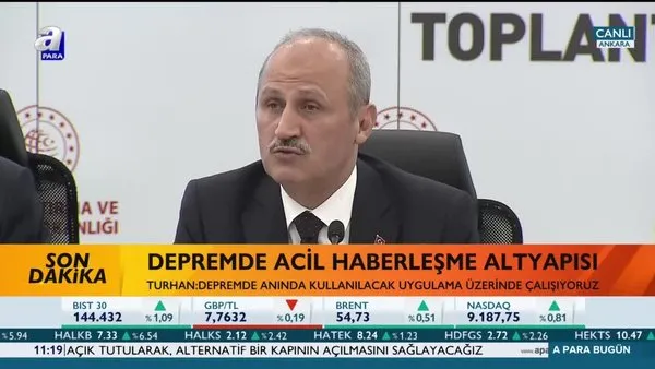 Ulaştırma Bakanı Cahit Turhan'dan 'Kanal İstanbul' açıklaması