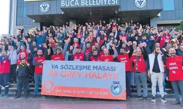 Buca’da işçiler iş bıraktı #izmir
