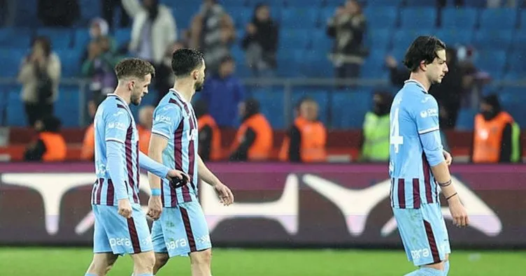 Trabzonspor’un Galatasaray karşısındaki mağlubiyeti ilkleri yaşattı