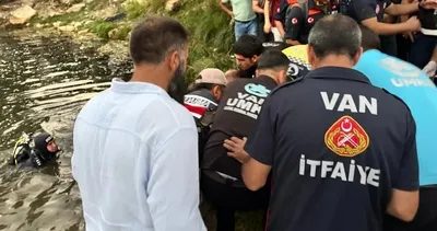 Oğlunu kurtarmak için suya giren baba hayatını kaybetti #van