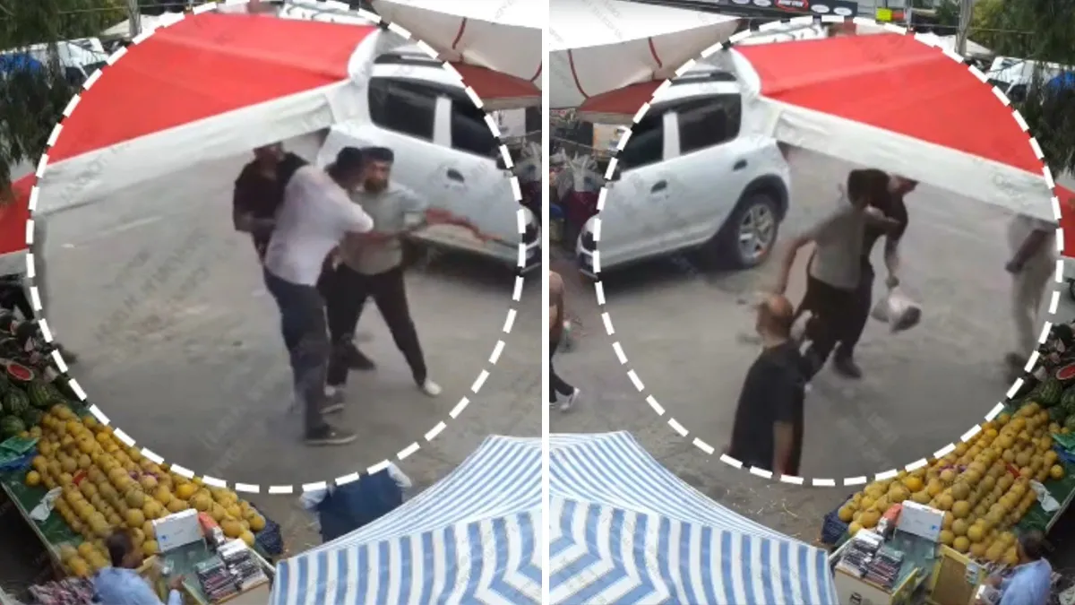 Torbalı'da pazar yerinde zabıta memurlarına saldırı olayı