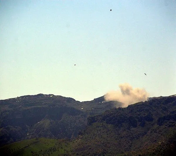Cudi Dağı’nda PKK’ya hava destekli operasyon