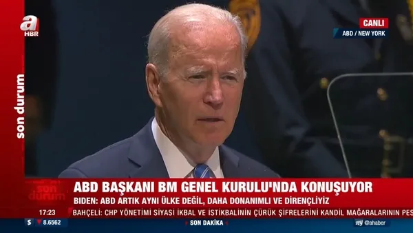 Son dakika | ABD Başkanı Biden'dan BM Genel Kurulu'nda Filistin açıklaması - 2