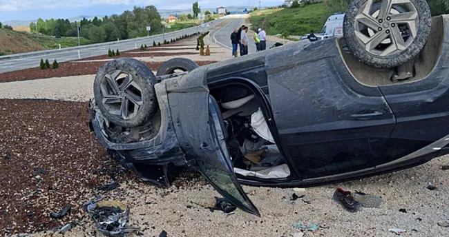 Aksaray’da feci kaza: 1 ölü, 2 yaralı