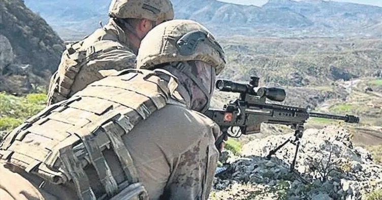 5 PKK’lı terörist öldürüldü